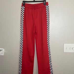 Side Checkered Pants
